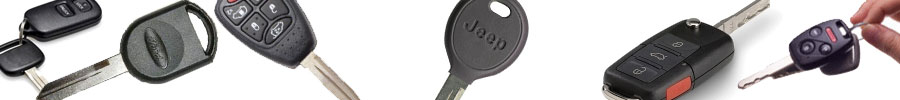 Auto keys for all makes and models, including transponder keys.
